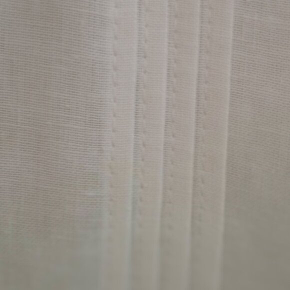 'SADDLEBRED' White Short sleeve Shirt Size XLT Linen blend NWT - Picture 3 of 14